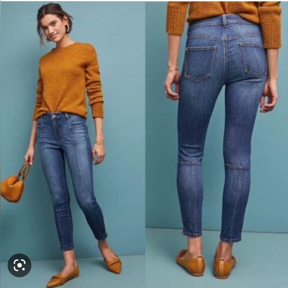 Anthropologie x Pilcro and the Letterpress High Rise Jeans